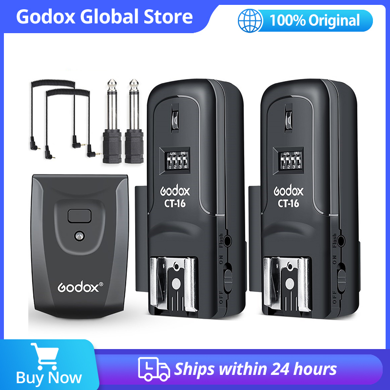 Trigger Receiver Set - Godox CT-16 16 Channels Wireless Radio