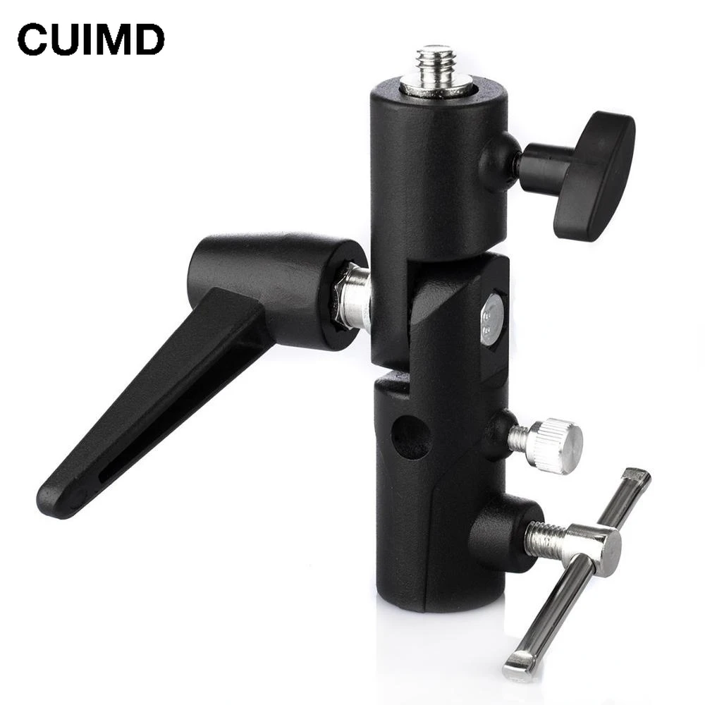 Photography Lighting Types - Flash Bracket Hot Shoe Umbrella Holder