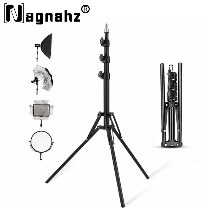 Photography Lighting Softbox - NAGNAHZ 78'' Photographic Lighting Tripod Aluminum