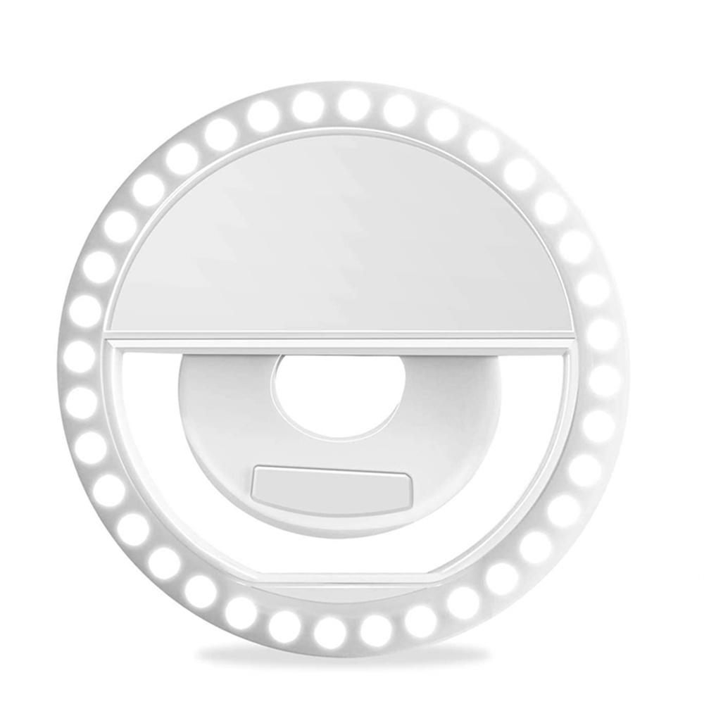 USB Charging LED Selfie Ring L - Photography Lighting Portable recension och pris