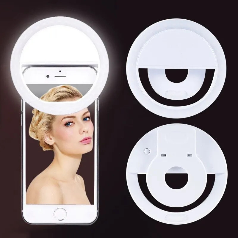 USB Rechargeable LED Selfie Ri - Photography Lighting Game recension och pris