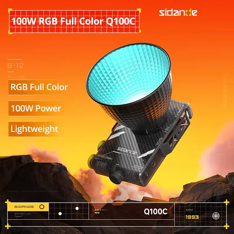 Brand For Sidande Q100C Q100Li - Photography Lighting Portable recension och pris