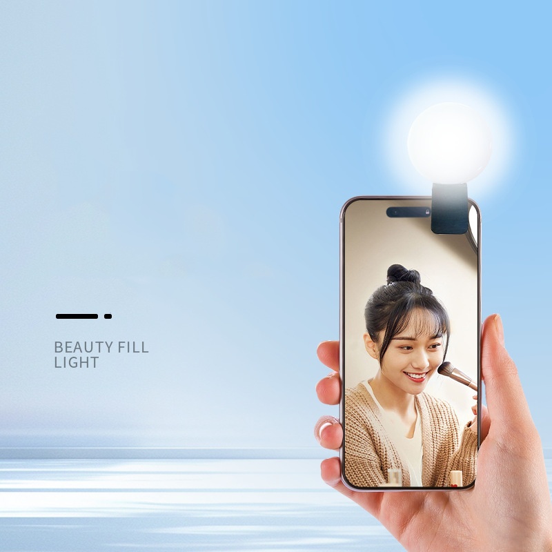 Mini Q Round Selfie Fill Light - Photography Lighting Portable recension och pris