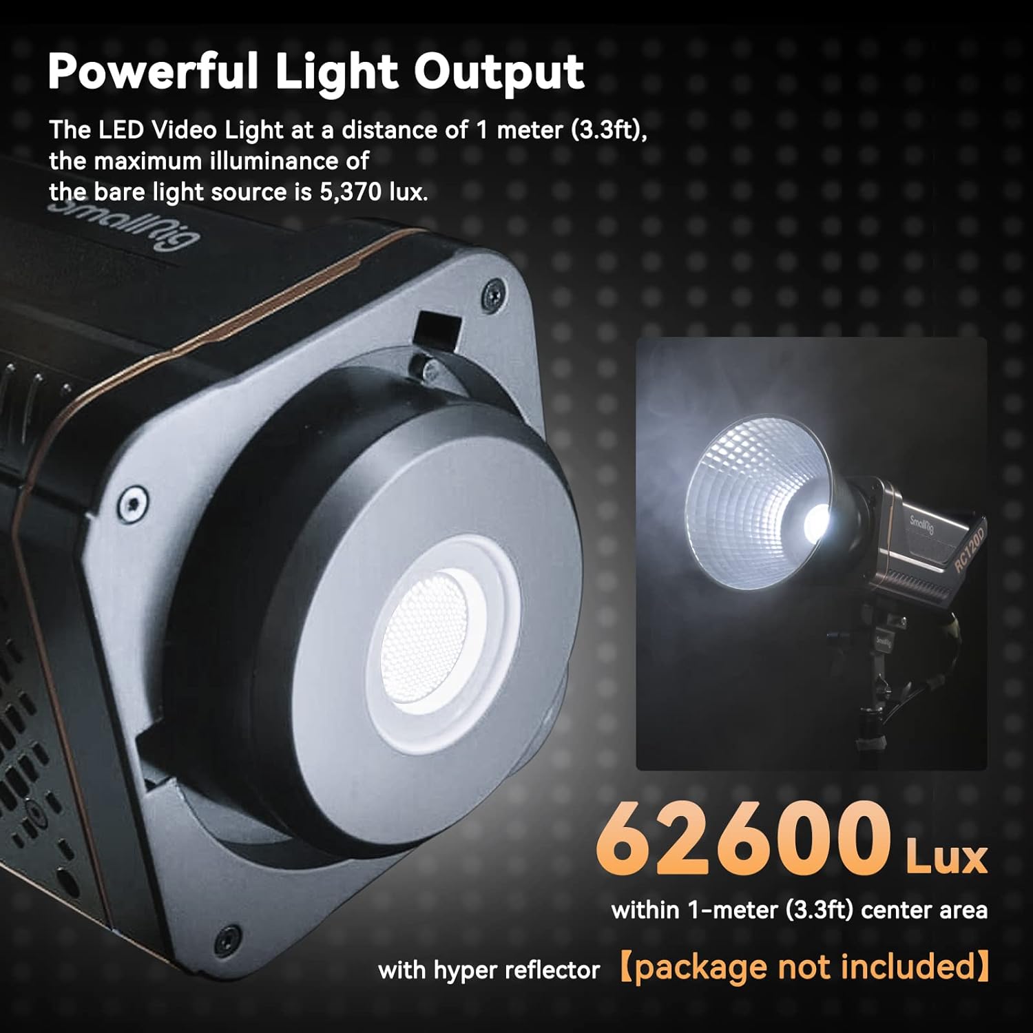 SmallRig RC 120D 120W COB LED  - V Mount Battery recension och pris