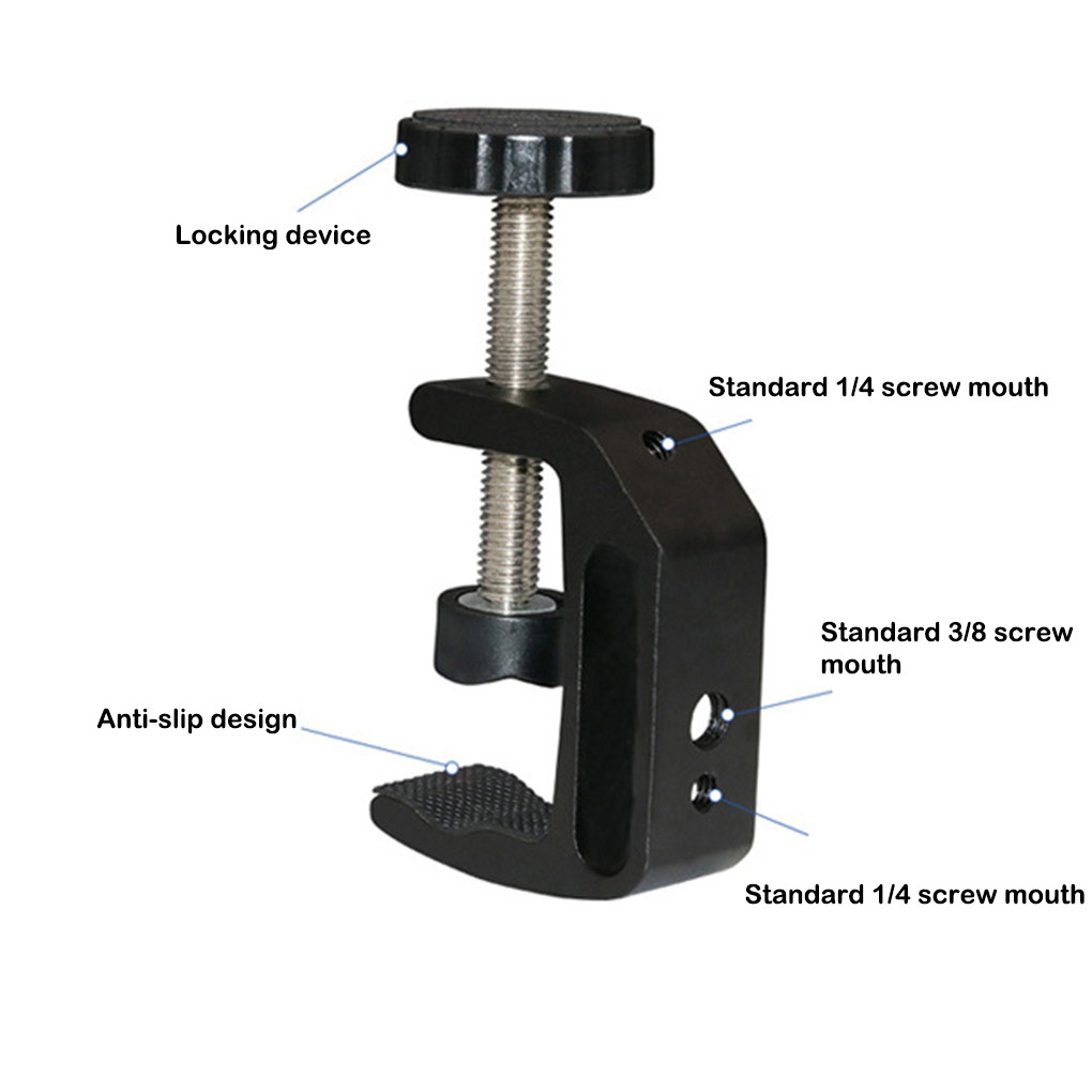 C- Shaped Clamp Aluminum Alloy - Photography Lighting Types recension och pris