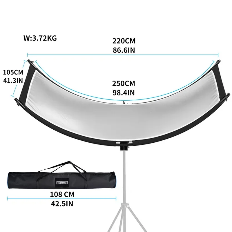 Selens 4-IN-1 U-typed 105x260c - Photography Lighting Types recension och pris