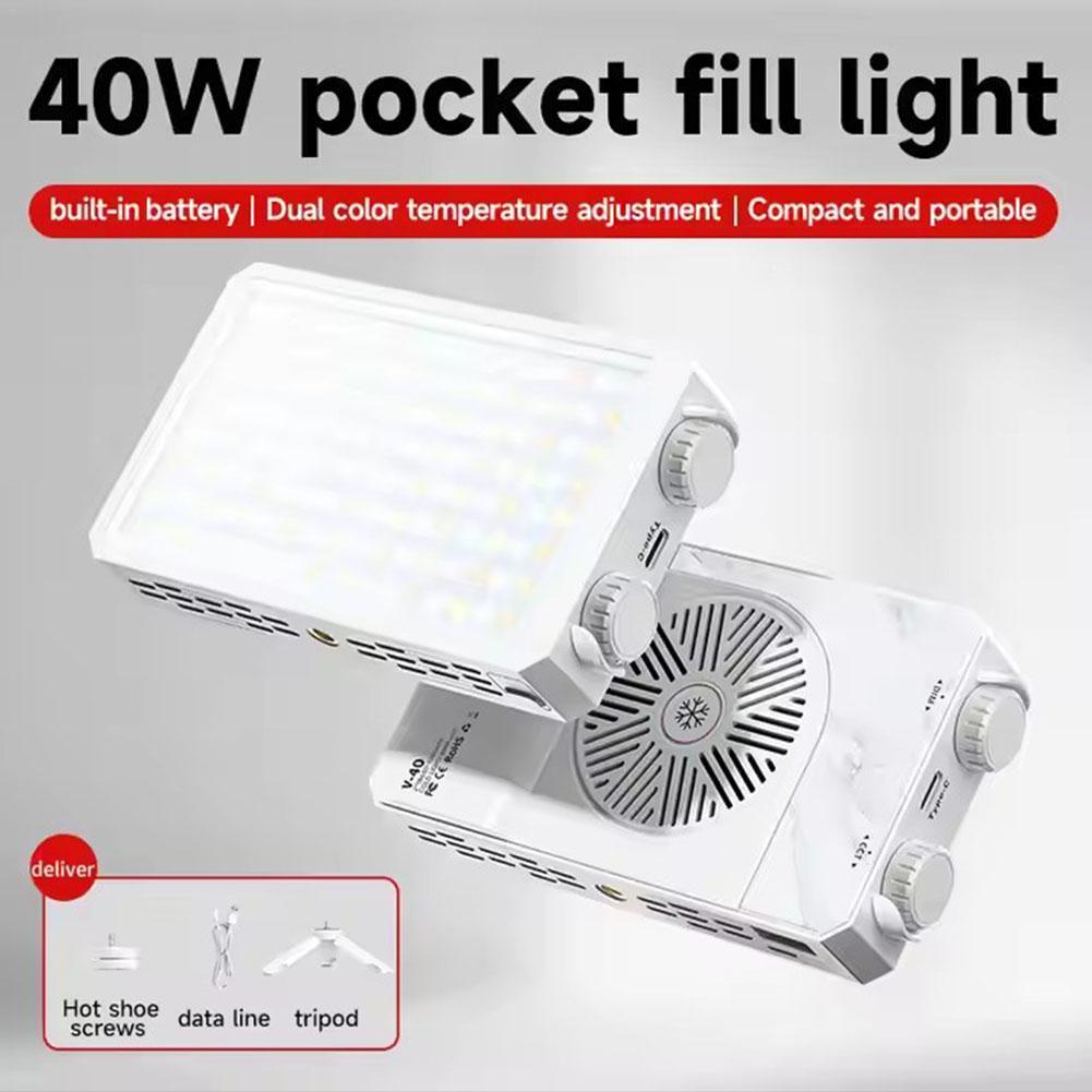 Customizable 40W LED Camera Li - Photography Lighting Portable recension och pris