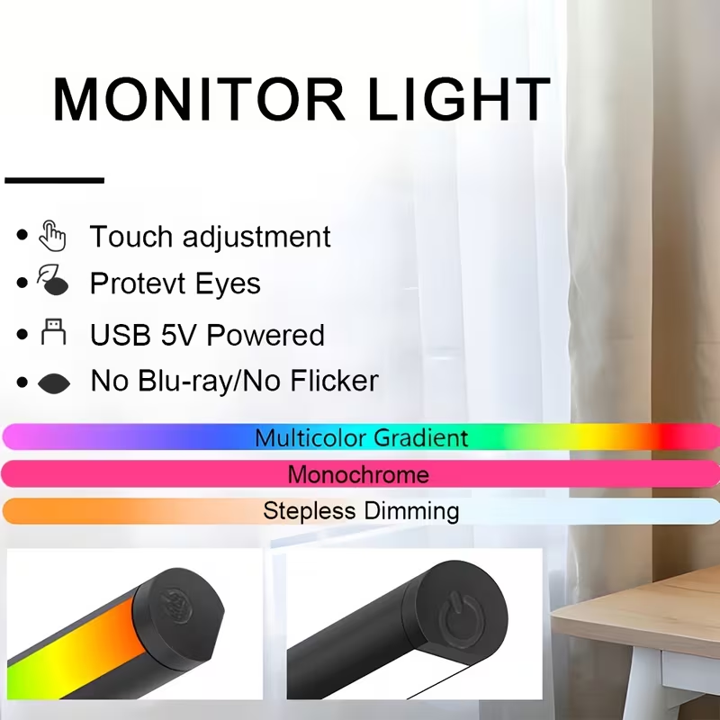 Computer Monitor Screen Light  - Photography Lighting Game recension och pris