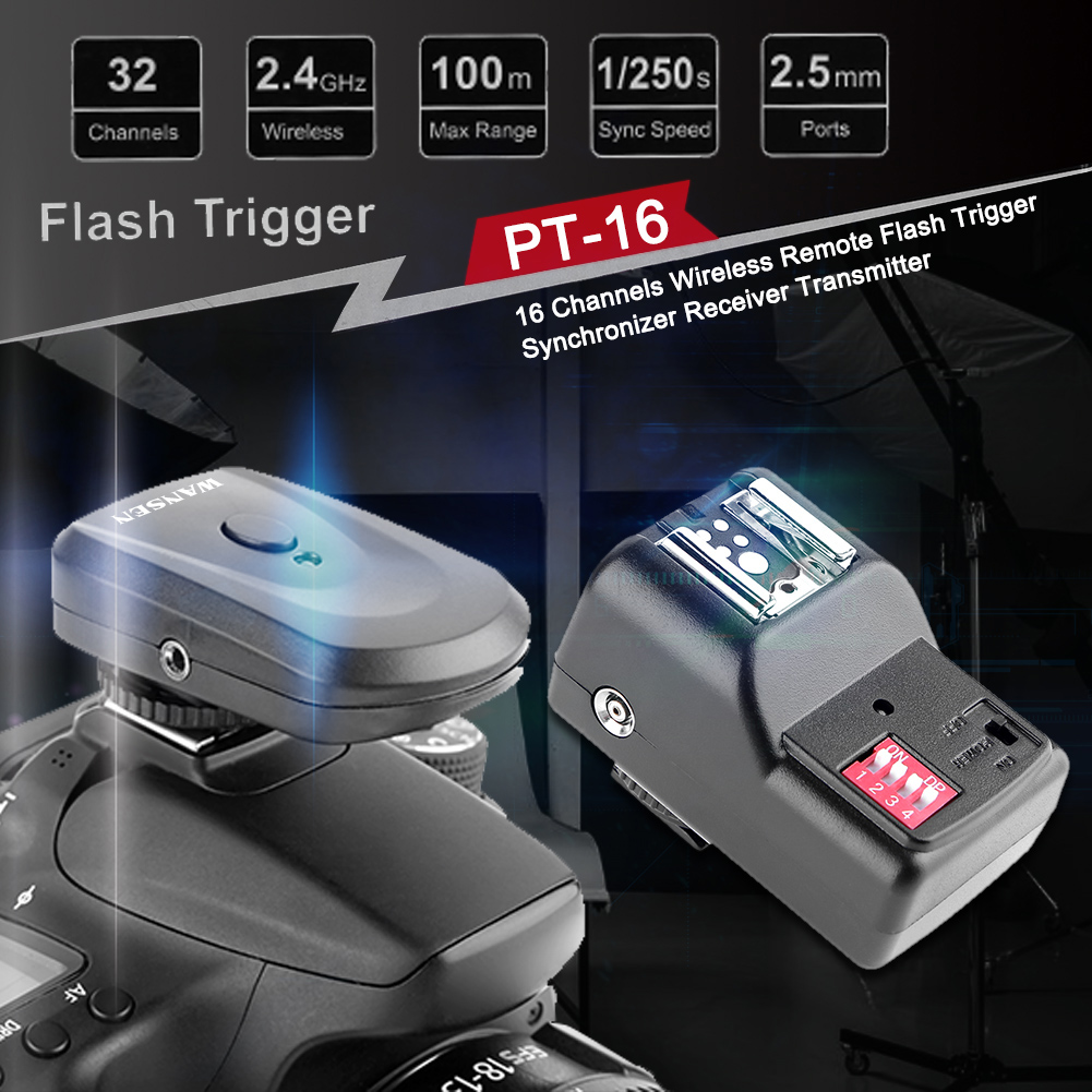 Hot Shoe Flash Lamp Controller - Trigger Receiver Set recension och pris