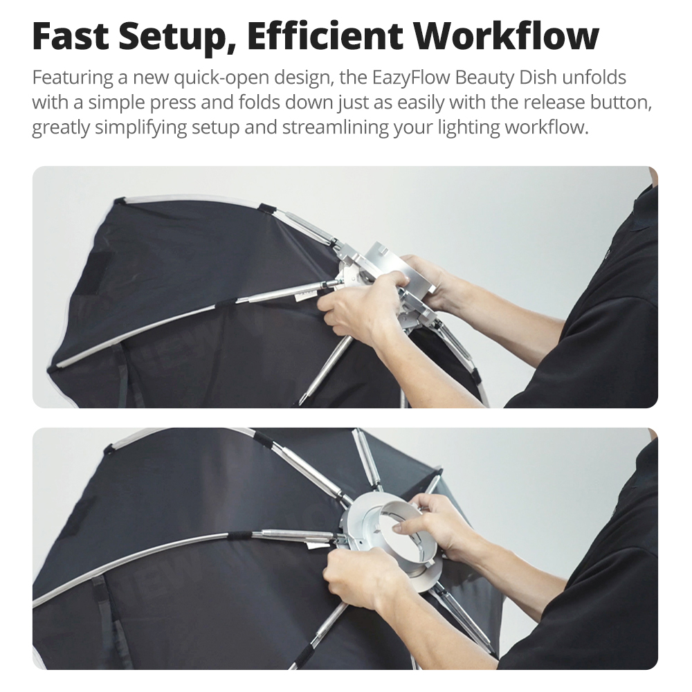 New Godox EazyFlow Beauty Dish - Photography Lighting Product recension och pris