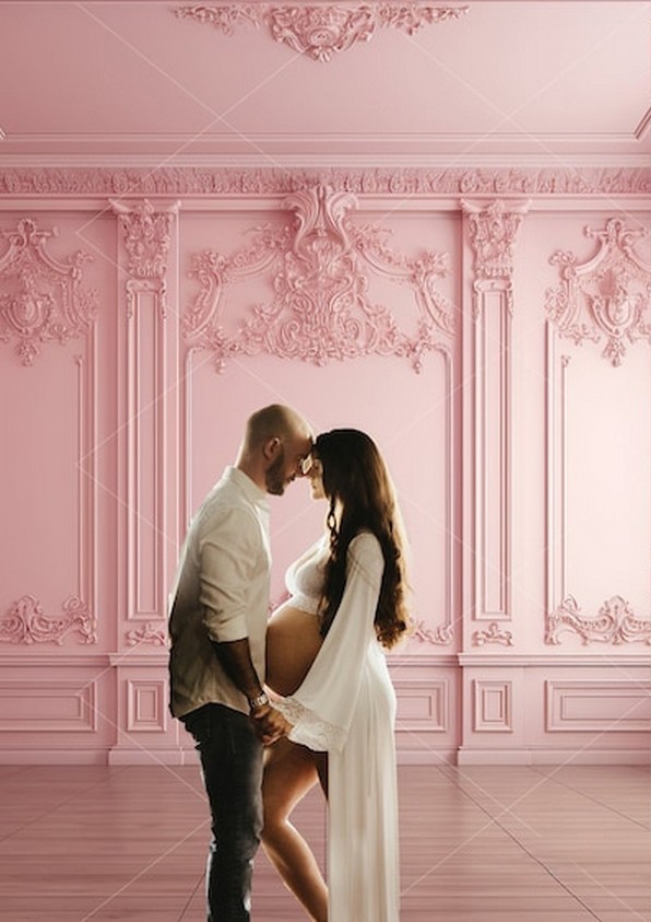 Pink Maternity Paneled Room Co - Photography Lighting And Composition recension och pris