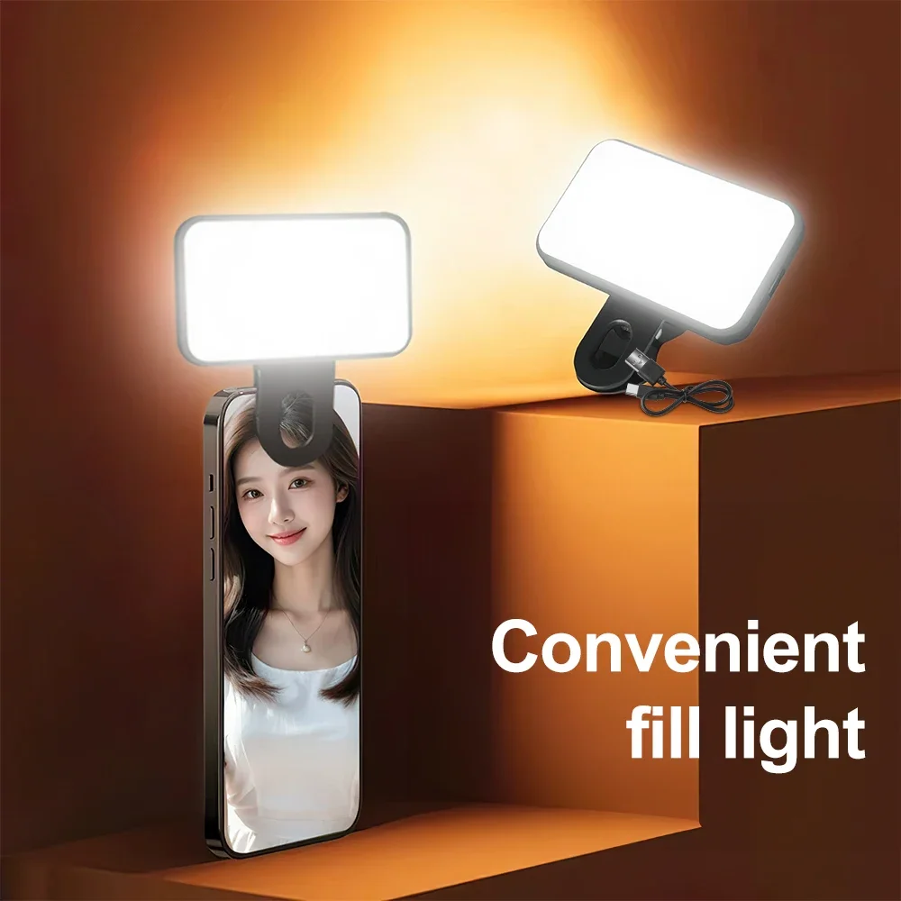 Mini Selfie Fill Light Recharg - Photography Lighting Portable recension och pris