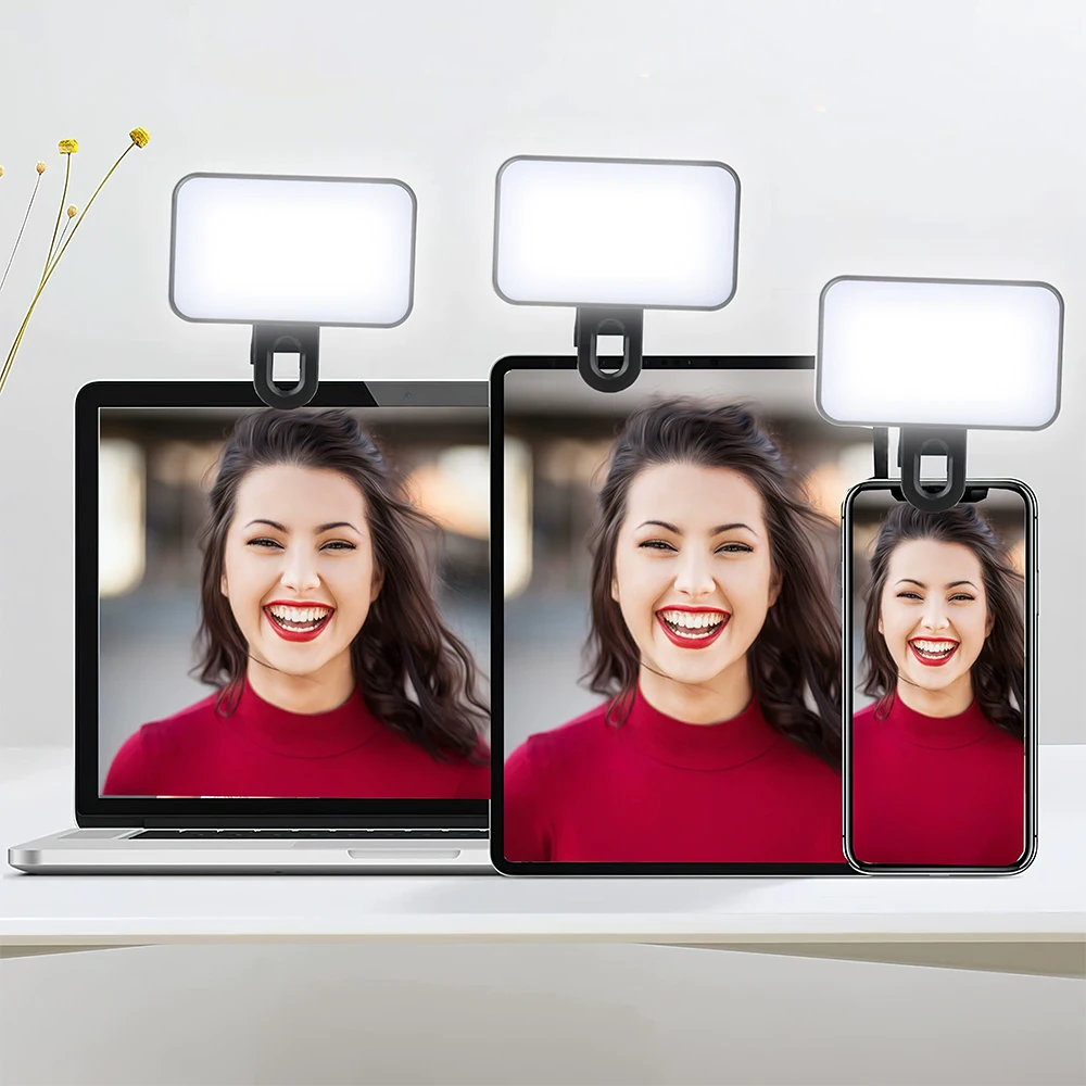 Mini Selfie Fill Light Recharg - Photography Lighting Portable recension och pris