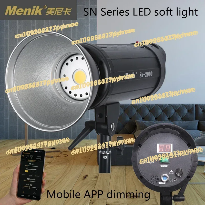 NEW Menik SN series photo led  - Photography Lighting For Portraits recension och pris
